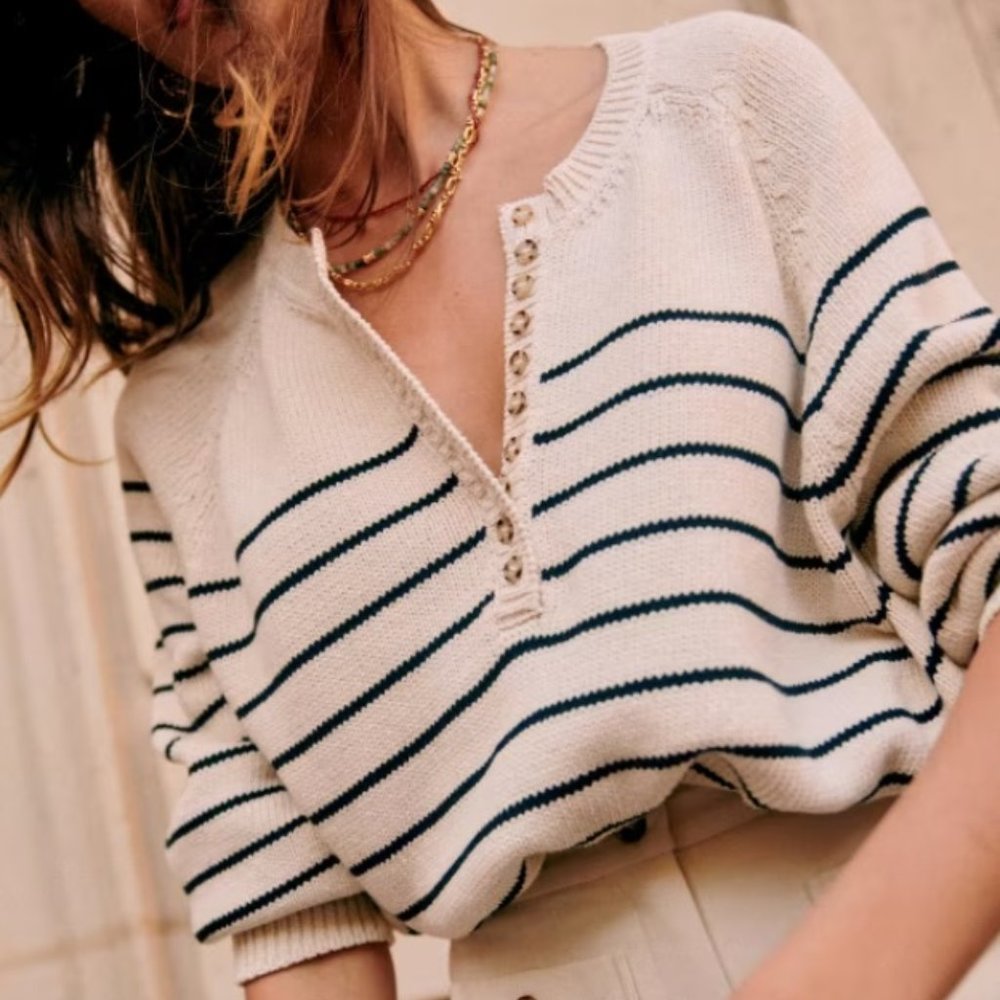 NWT Sezane Leontine Jumper L